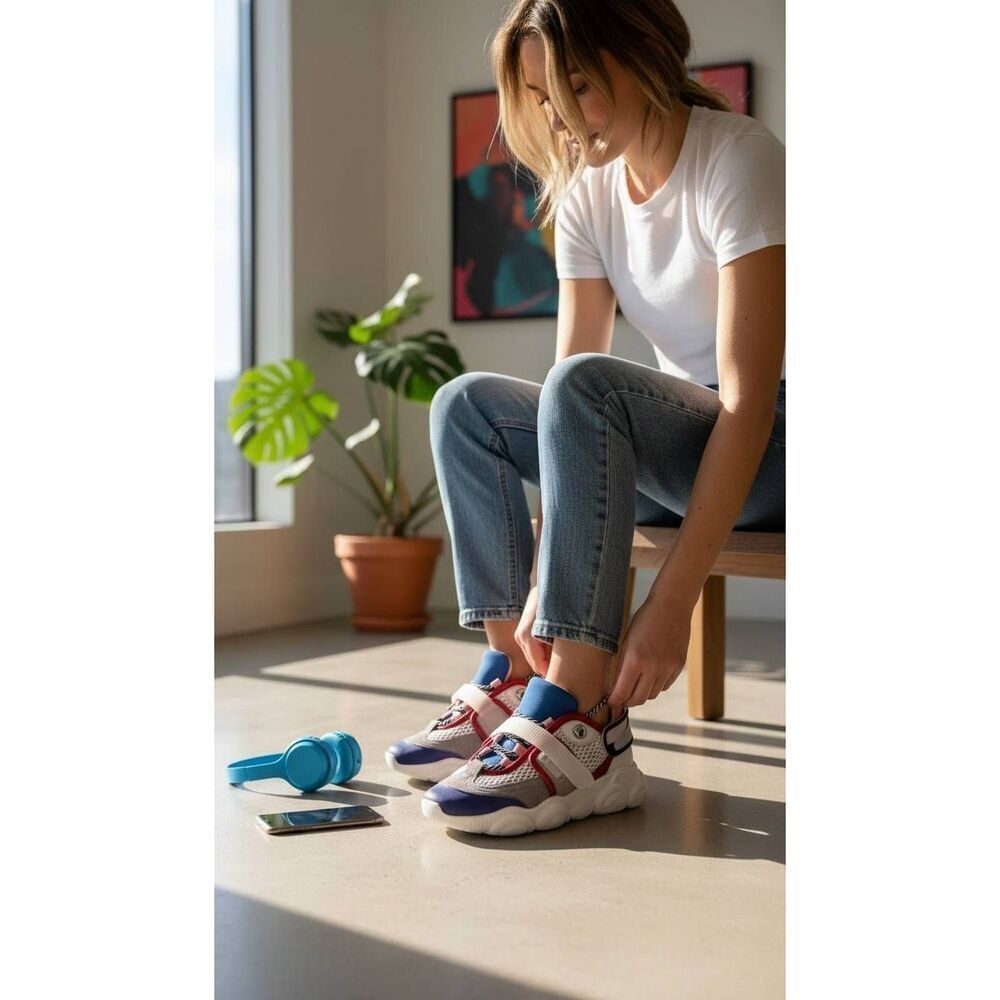 Moschino Teddy Bear Pop Trainers